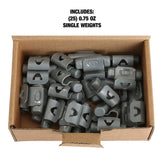 OEMTOOLS 23233 0.75 Oz. AL Style Steel Wheel Weight - 1 Box of 25 Additional Image 4