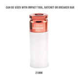 OEMTOOLS 25567 1/2in. Drive 21 mm Non-Marring Lug Nut Socket Additional Image 1