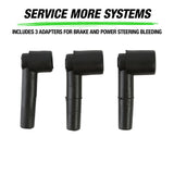 OEMTOOLS 27311 Power Steering and Brake Bleed Adapter Kit Additional Image 2