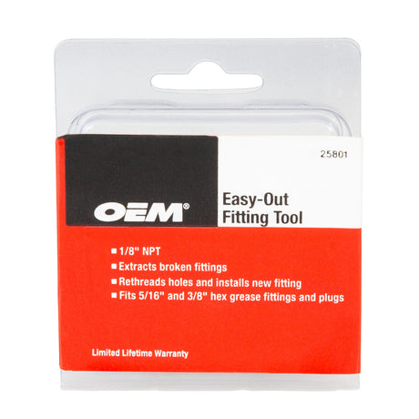OEMTOOLS 25801 1/8in. NPT Easy Out Tool Additional Image 3