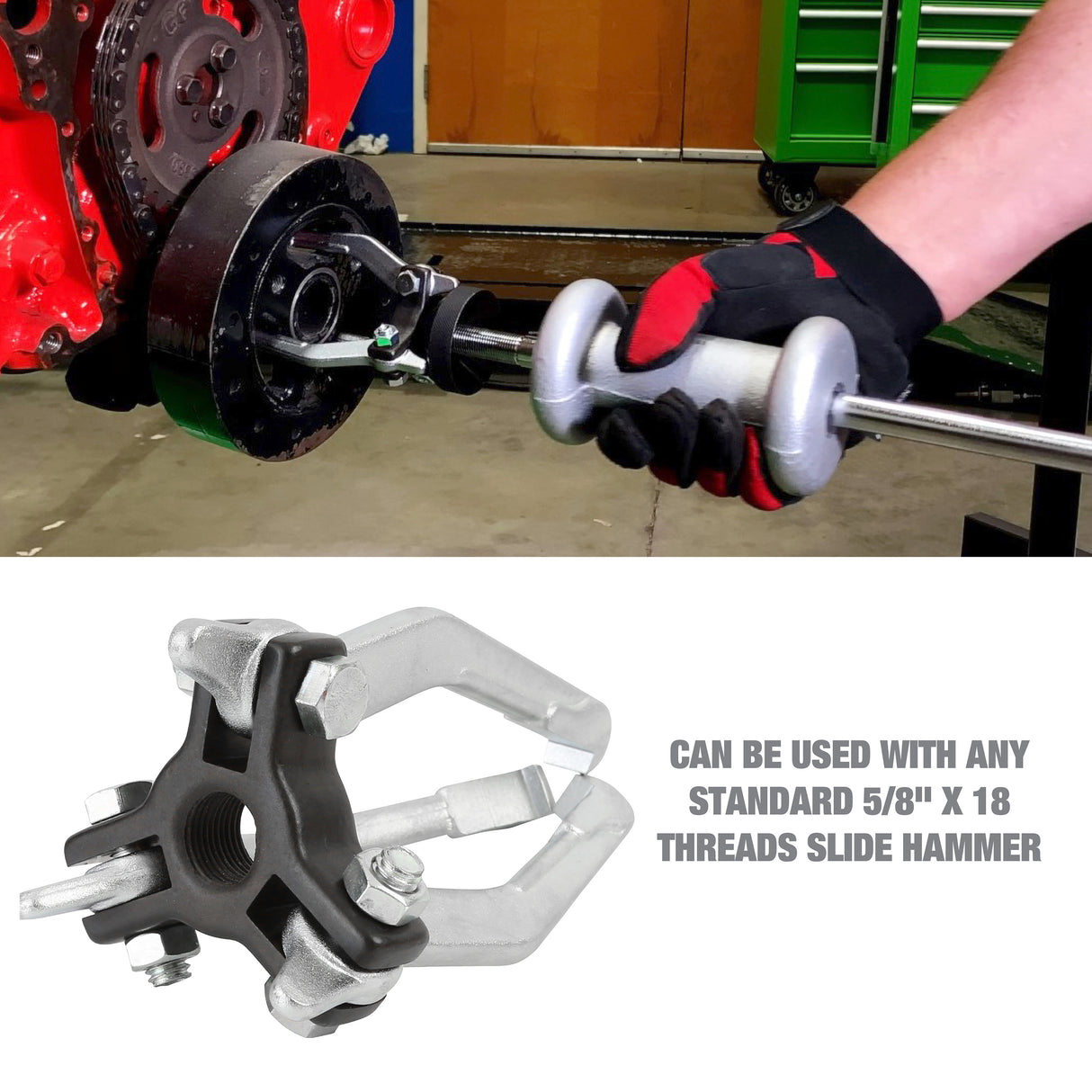 OEMTOOLS 27184 3 Inch 2/3 Jaw Puller Attachment Additional Image 7