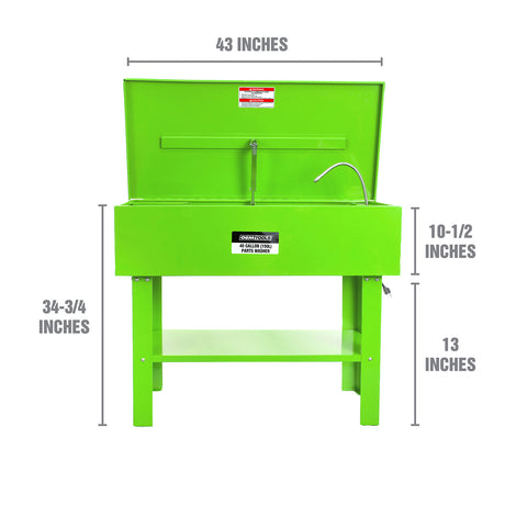 OEMTOOLS 24803 Parts Washer with Electric Pump, 40 Gallon Additional Image 2