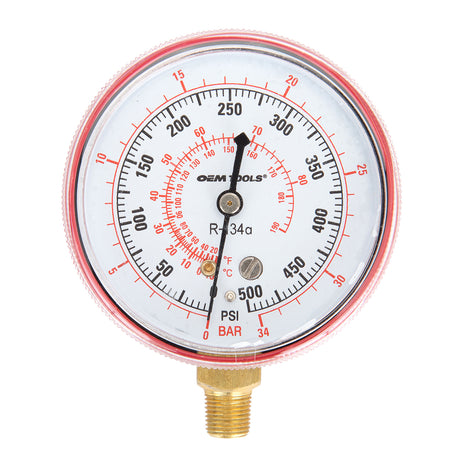 OEMTOOLS 24530 Replacement Gauge High Side for A/C Manifold Main Image
