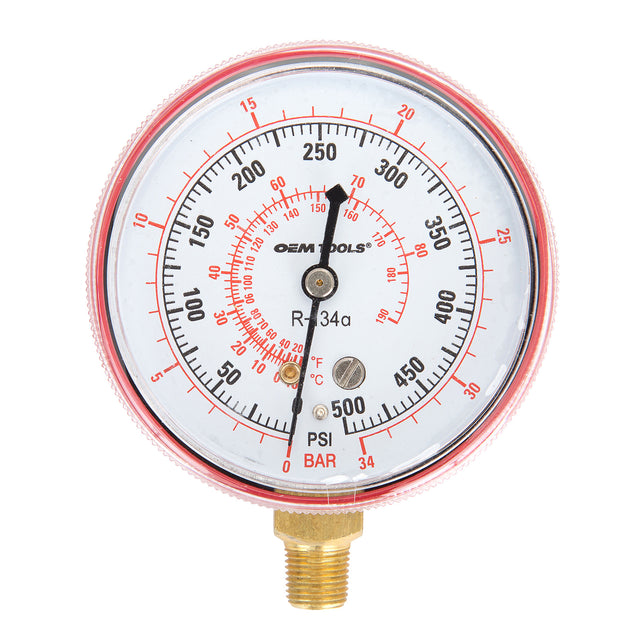 OEMTOOLS 24530 Replacement Gauge High Side for A/C Manifold Main Image