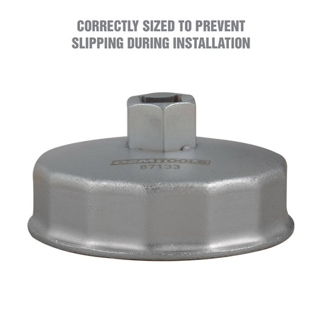 OEMTOOLS 87133 75.6 mm Mazda/Ford Cap Filter Wrench Additional Image 4