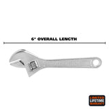 GreatNeck AW6C Adjustable Wrench (6 Inch) Additional Image 1
