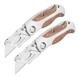 Sheffield 12525 Premium Folding Lock Back® Utility Knives - 2 Pack Main Image