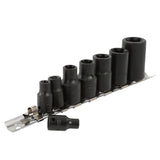 OEMTOOLS 25455 8 Piece 3/8in. Drive External Impact Star Plus Socket Set Additional Image 3