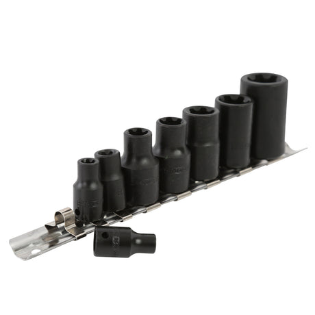 OEMTOOLS 25455 8 Piece 3/8in. Drive External Impact Star Plus Socket Set Additional Image 3