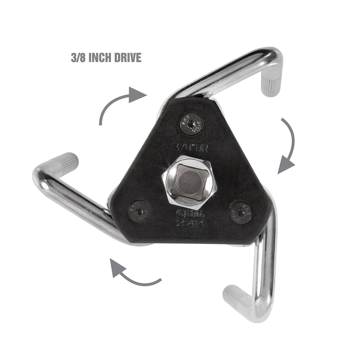 OEMTOOLS 25413 Professional 3-Legged Filter Wrench Additional Image 1