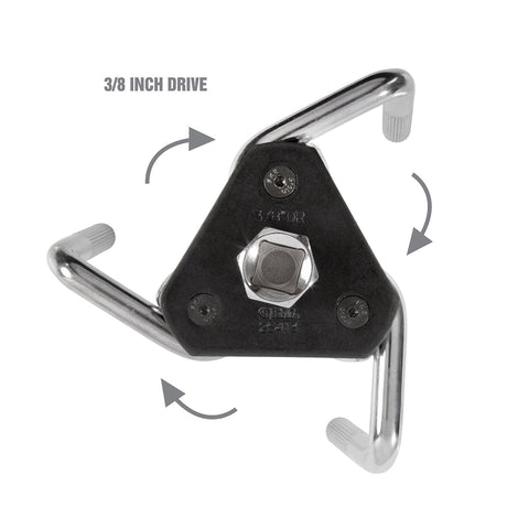 OEMTOOLS 25413 Professional 3-Legged Filter Wrench Additional Image 1