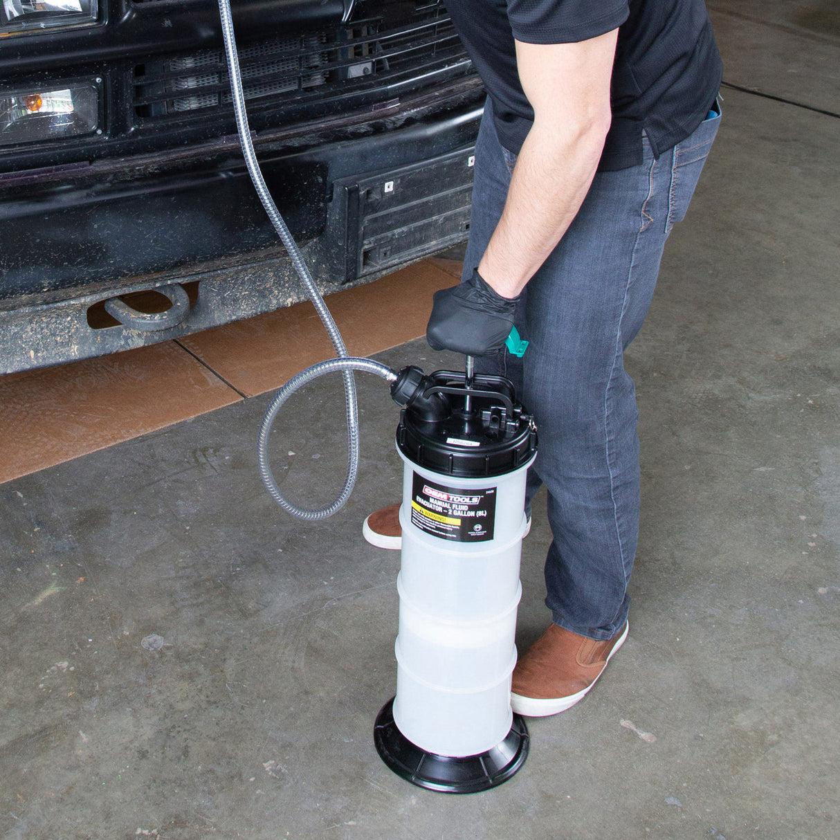 OEMTOOLS 24753 Manual Fluid Extractor - 2.5 Gallons (9.5L) Additional Image 7