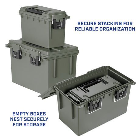 Sheffield 12713 2PK Nested Field Box Set-Olive Drab Green Additional Image 5