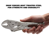 GreatNeck C10S Straight Jaw Locking Pliers (10 Inch) Additional Image 5