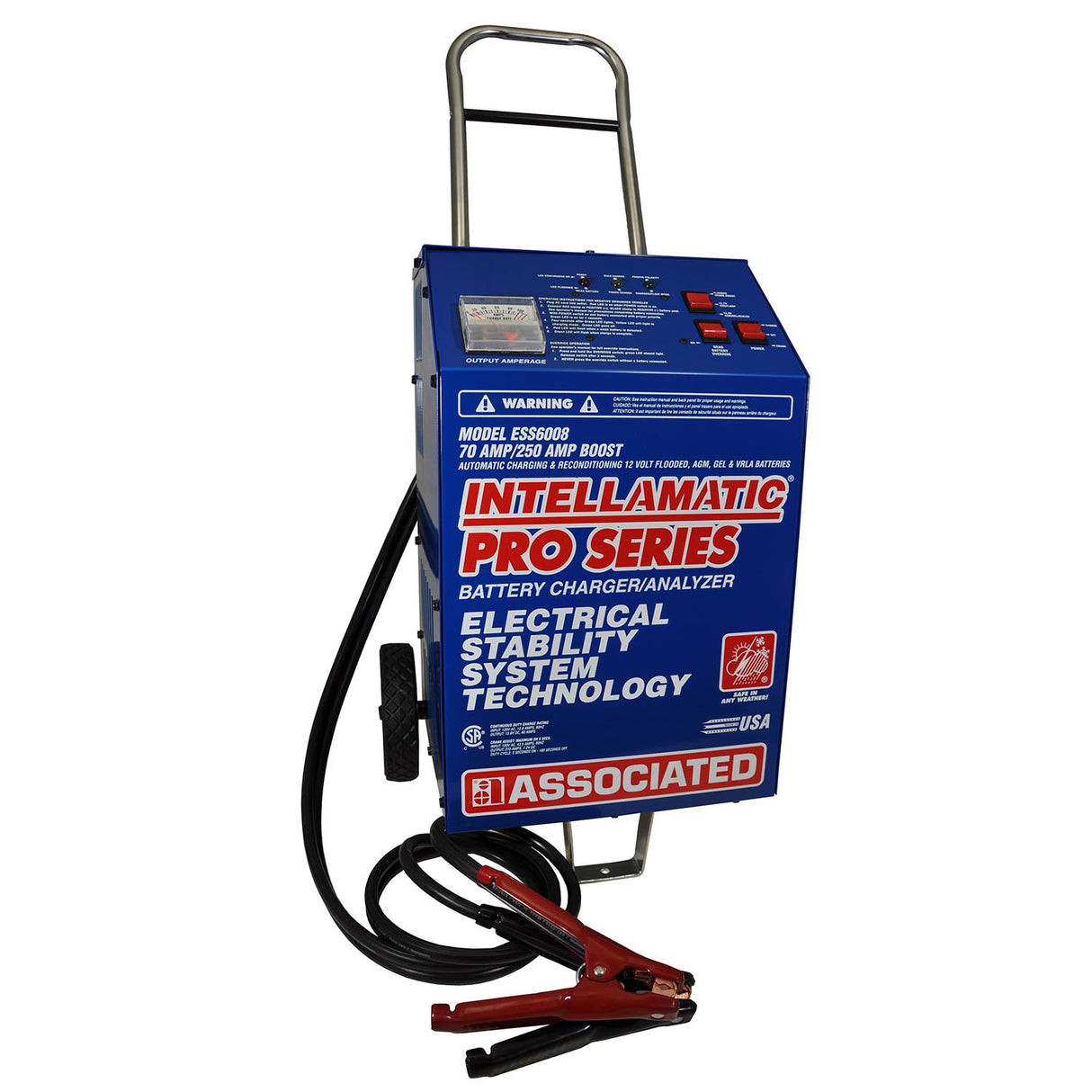 Associated ESS6008 12V, 60/70A Intellamatic® Charger and Reflash Power Supply Main Image