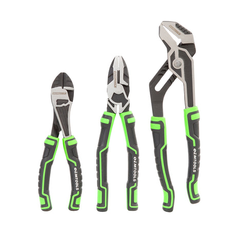 OEMTOOLS 22647 3 Piece Mechanic's Pliers Set Main Image