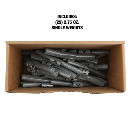 OEMTOOLS 23305 2.75 Oz. LH Style Steel Wheel Weight - 1 Box of 25 Additional Image 4