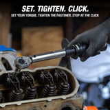 OEMTOOLS 25686 3/8in. Drive Click Style Torque Wrench (10-100 Ft/Lb.) Additional Image 2