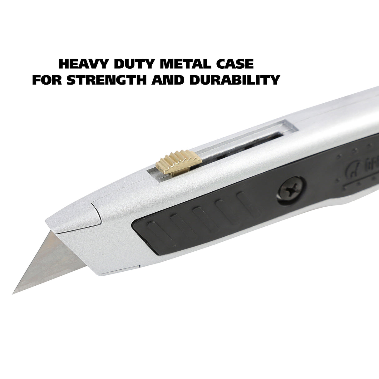GreatNeck 80036 Heavy-Duty Retractable Utility Knife Additional Image 2
