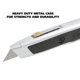 GreatNeck 80036 Heavy-Duty Retractable Utility Knife Additional Image 2