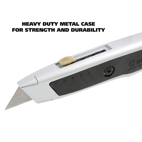 GreatNeck 80036 Heavy-Duty Retractable Utility Knife Additional Image 2