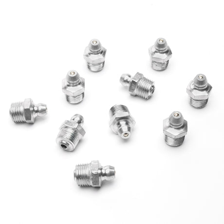 OEMTOOLS 25790 1/8 Inch Straight PTF Grease Fittings (10 Pack) Additional Image 1
