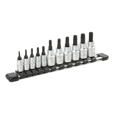OEMTOOLS 22972 11 Piece Tamper Proof Star Socket Bit Set Main Image