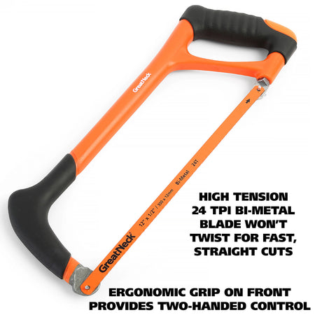 GreatNeck 74007 Professional Hacksaw Additional Image 2