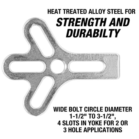 OEMTOOLS 25053 Heavy Duty Harmonic Balancer Puller Set Additional Image 2