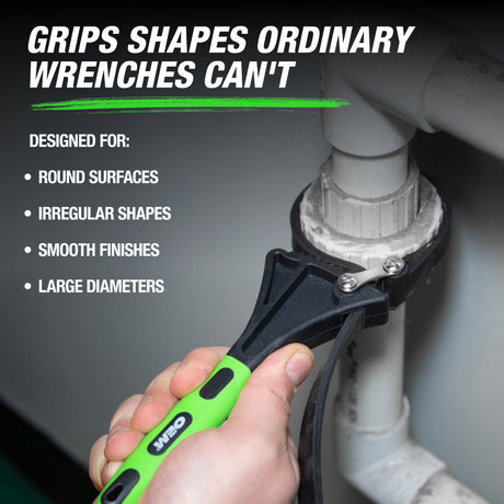 OEMTOOLS 24720 2-Piece Rubber Strap Wrench Additional Image 3