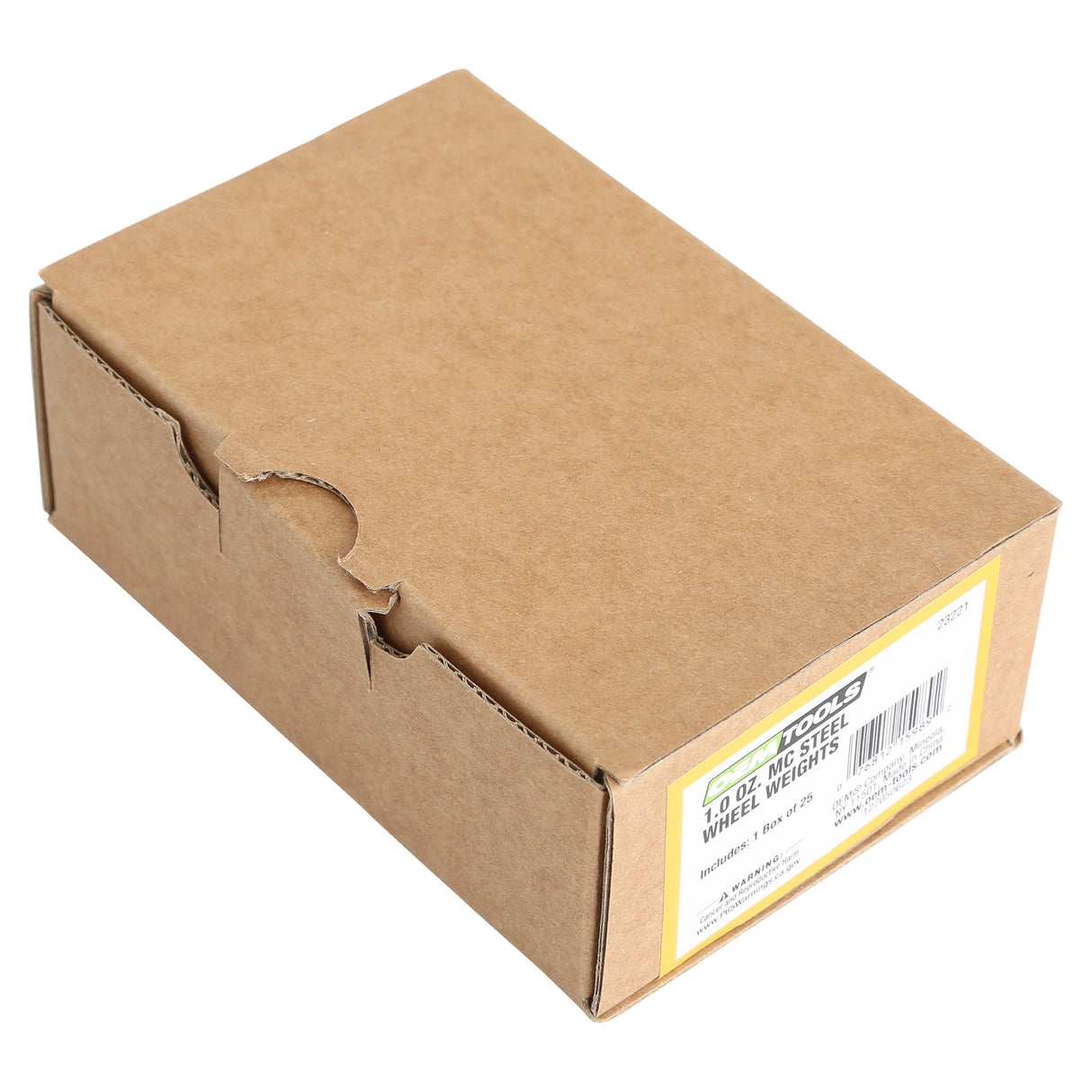 OEMTOOLS 23221 1.00 Oz. MC Style Steel Wheel Weight - 1 Box of 25 Additional Image 7