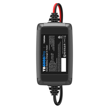 TopDon TB6000Pro 2-in-1 Battery Charger and Tester Additional Image 2