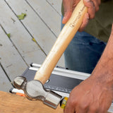 GreatNeck BP8 Ball Peen Hammer (8 Oz.) with Hickory Handle Additional Image 8