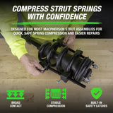 OEMTOOLS 25550 MacPherson Strut Spring Compressor Additional Image 1