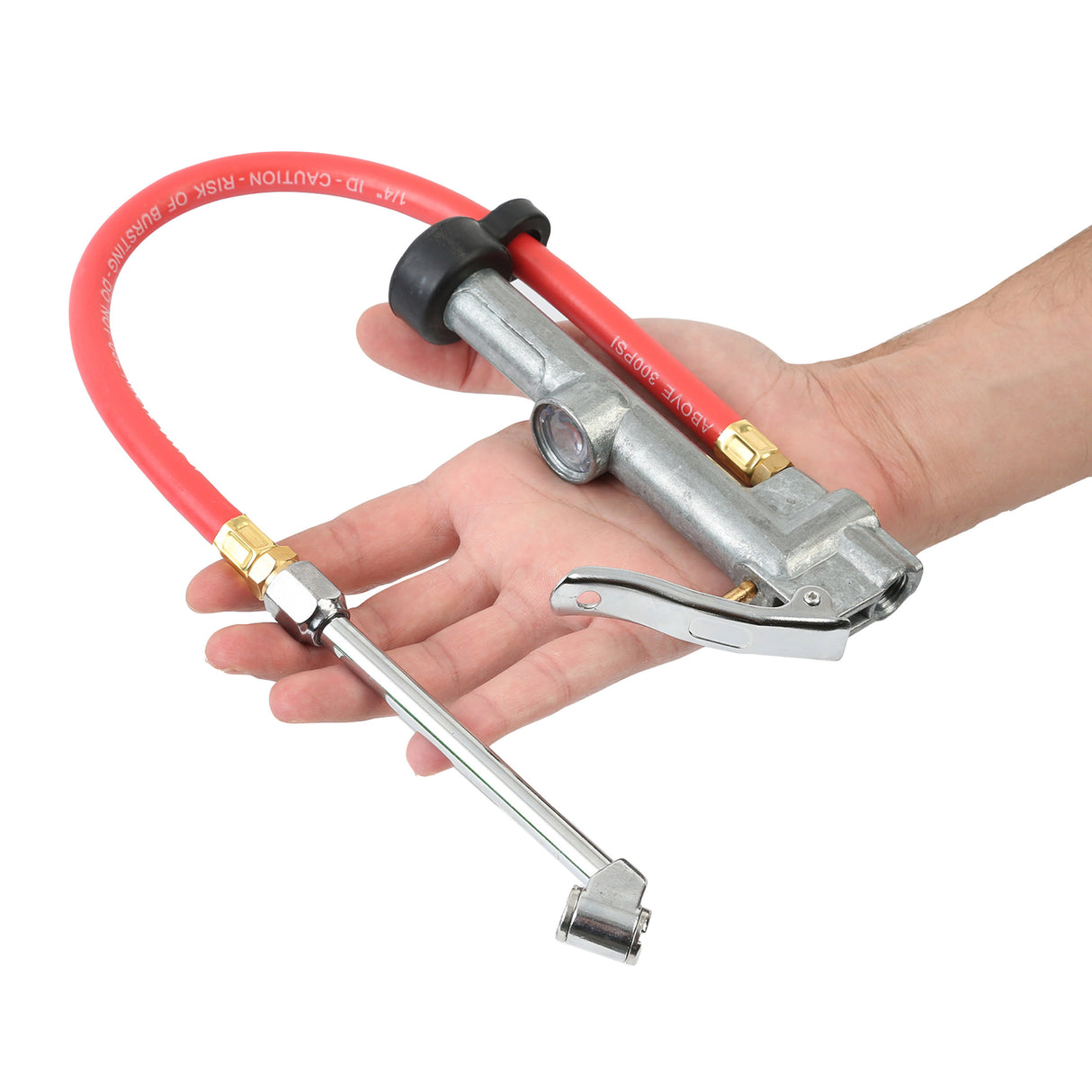 OEMTOOLS 25864 Dual Head Chuck Tire Inflator Gauge Additional Image 5