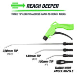 OEMTOOLS 24439 5-Piece Interchangeable Tip Air Blow Gun Additional Image 2