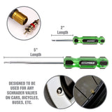 OEMTOOLS 22589 2-Piece Tire Valve Core Tool Set Additional Image 3