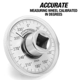 OEMTOOLS 25424 1/2in. Torque Angle Gauge Additional Image 3