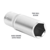OEMTOOLS 22346 3/8 Inch Drive Deep Wall Socket Additional Image 2