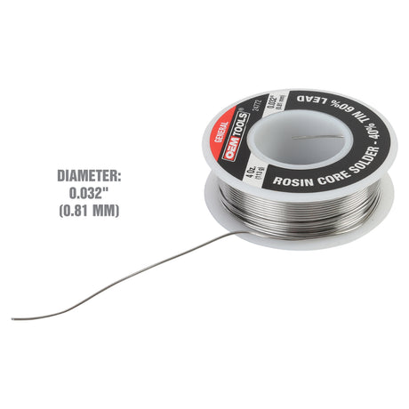 OEMTOOLS 24772 Rosin Core Soldering Wire – 40% Tin, 60% Lead Additional Image 2