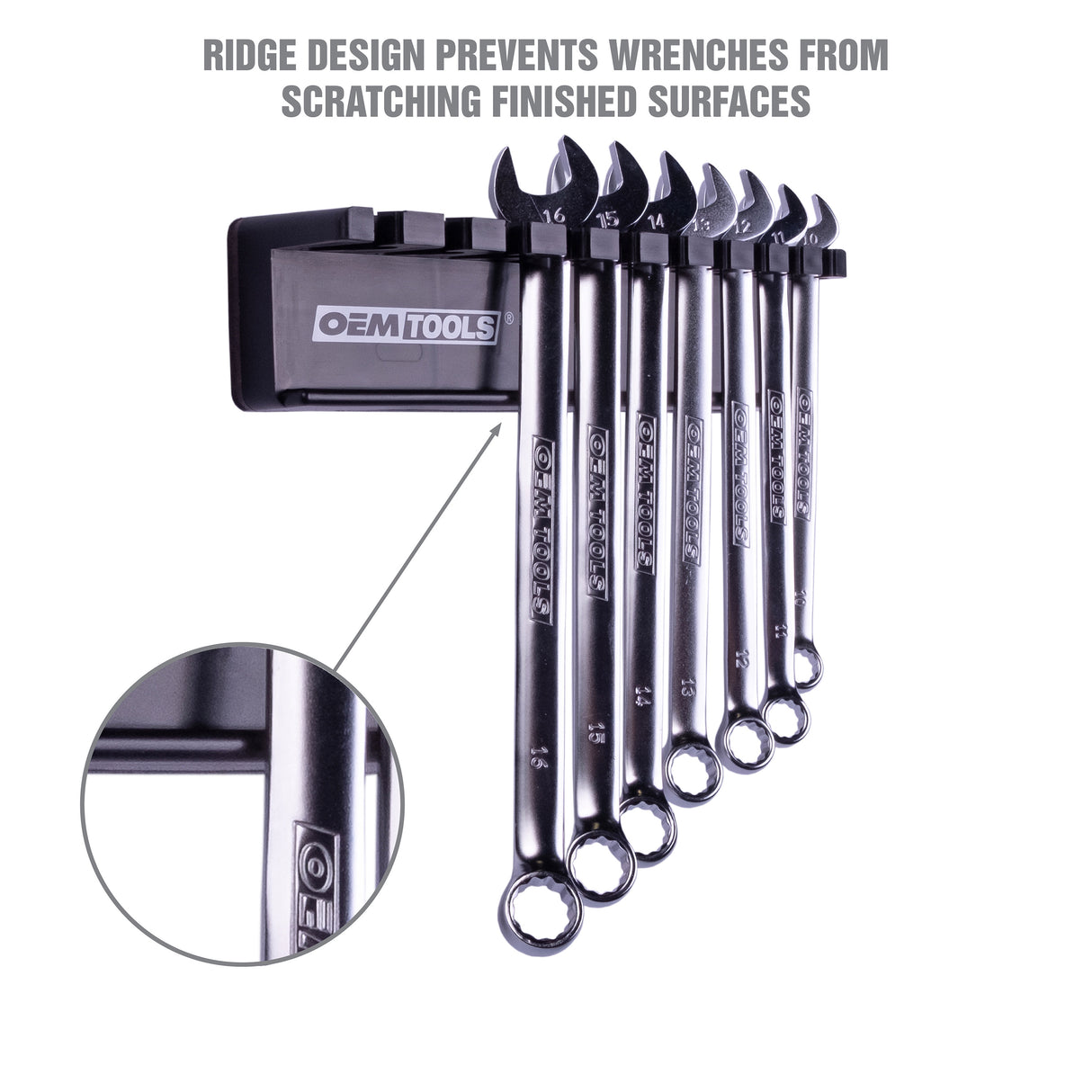 OEMTOOLS 22513 Magnetic Wrench Holder - Black Additional Image 5