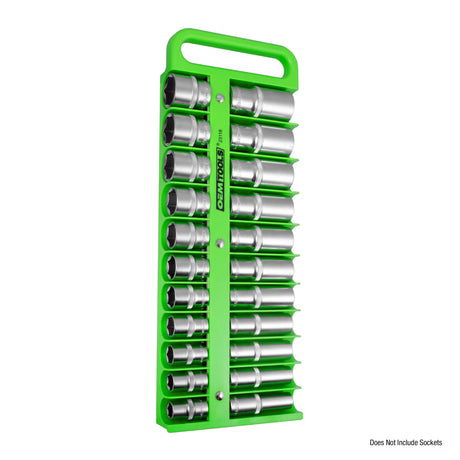 OEMTOOLS 23118 Portable Magnetic Socket Organizer 1/2in. Drive - Green Additional Image 7