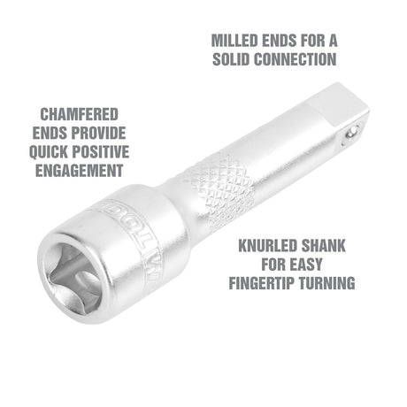 OEMTOOLS 22480 1/4 Inch Drive Extension (2 Inch) Additional Image 3