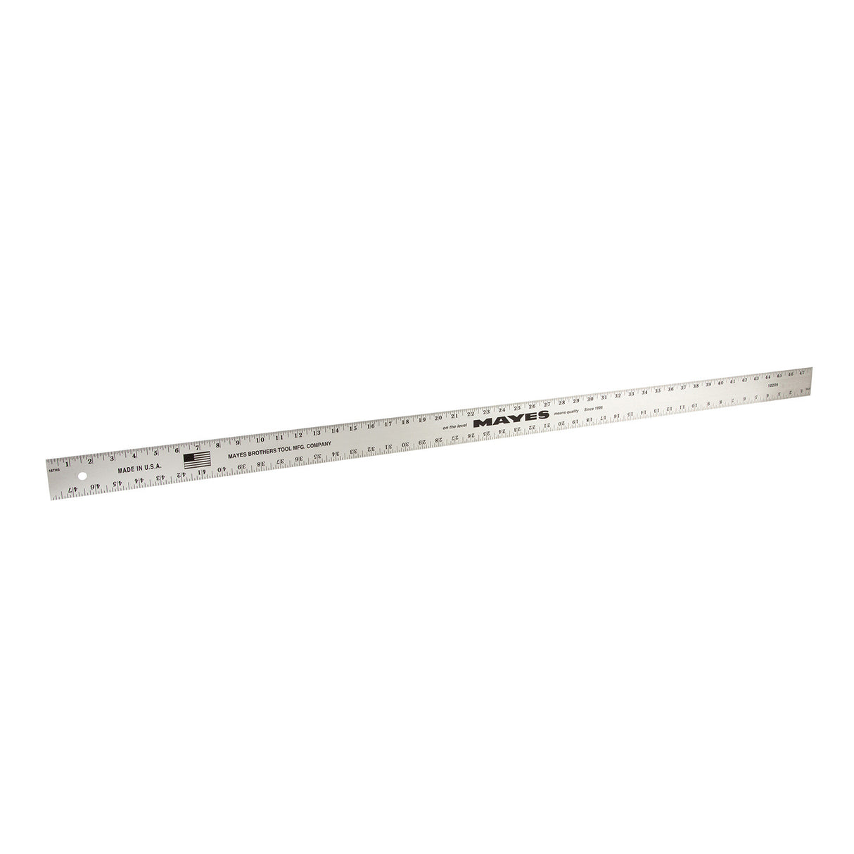 Mayes 10209 Aluminum Straight Edge Ruler (48 x 2 Inch) Main Image