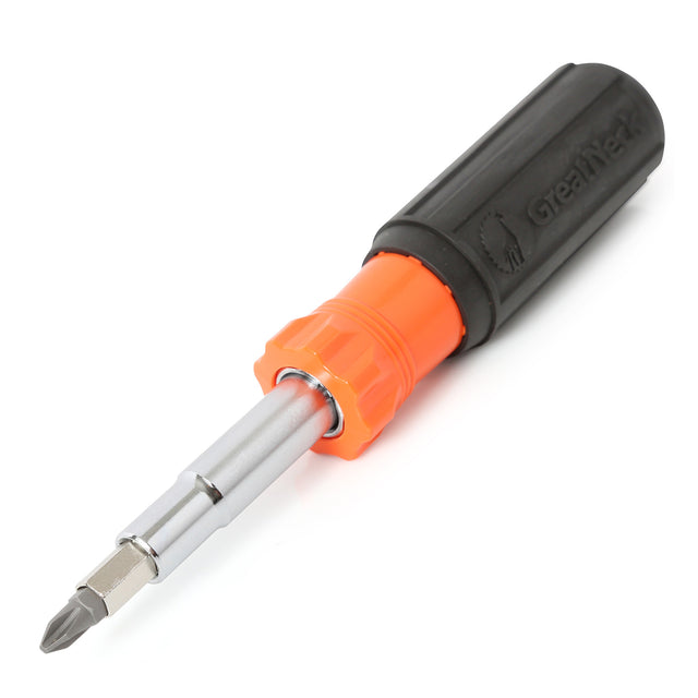 GreatNeck SD11RC 11-in-1 Multi-Bit Cushion Grip Screwdriver and Nut Driver Main Image