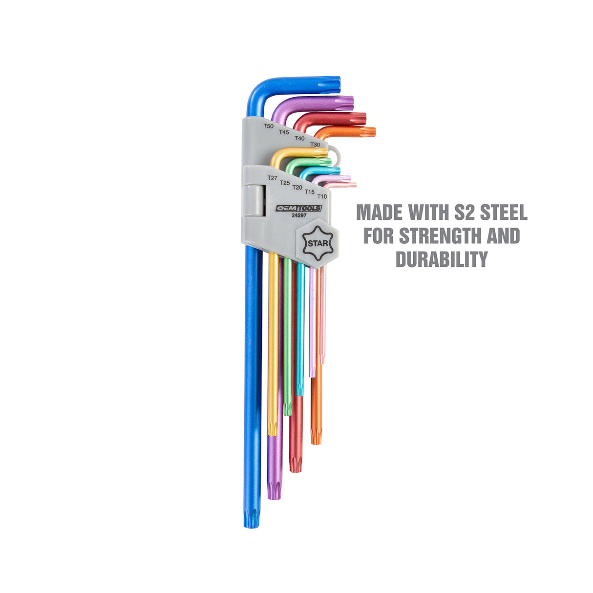 OEMTOOLS 24297 9 Piece Star Key Set Additional Image 3