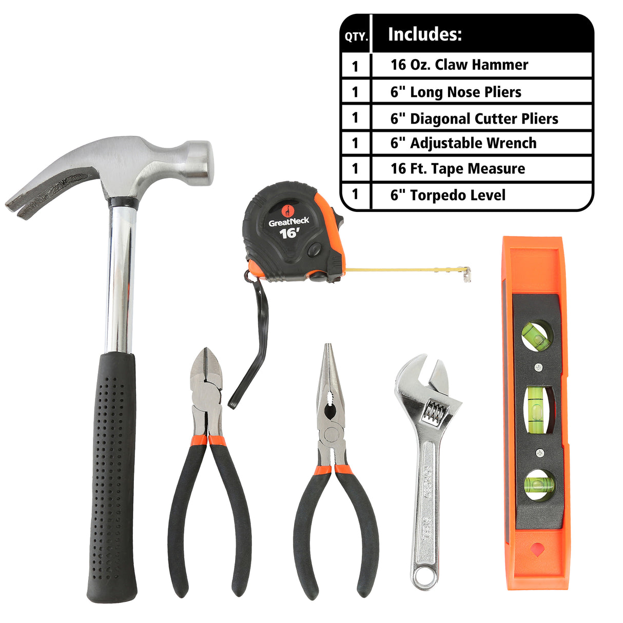 GreatNeck TK119 119 Piece Home and Garage Tool Set Additional Image 3