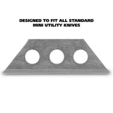 GreatNeck MKB5 Mini Utility Blade Set (5 Piece) Additional Image 3