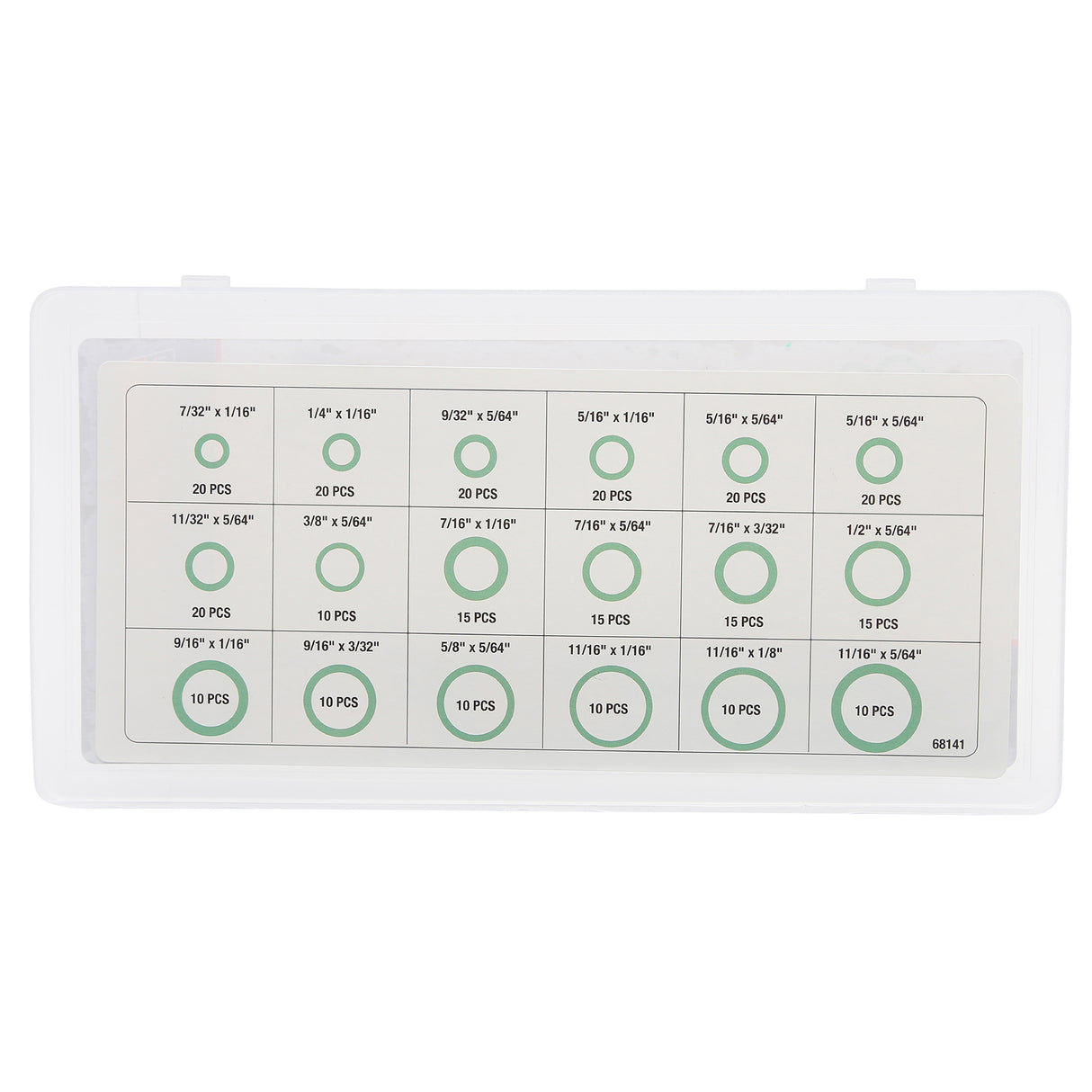 Hardware Machinery 68141 270 Piece HNBR O-Ring Assortment Additional Image 4