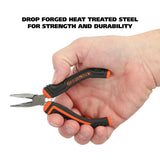 GreatNeck HLS4C Long Nose Pliers with Side Cutter (4-1/2 Inch) Additional Image 5